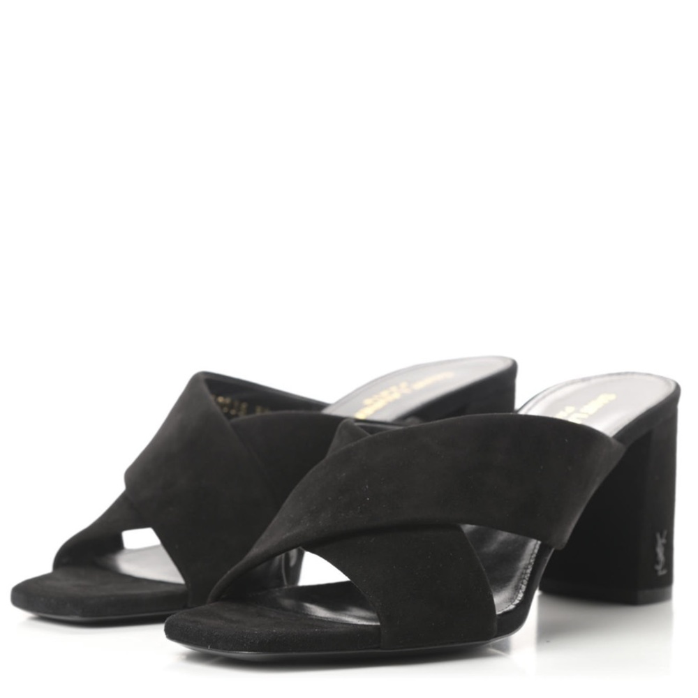 RESERVED - Saint Laurent 70 LouLou Suede Mules